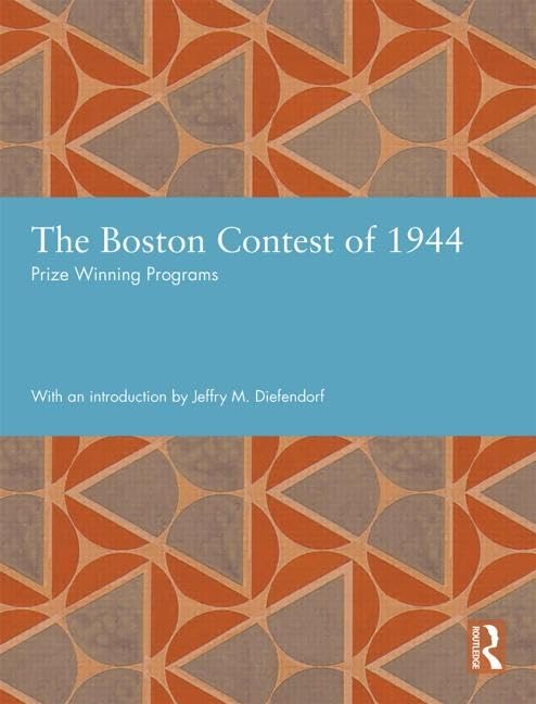 The Boston Contest of 1944 : Comprendre l'évolution urbaine