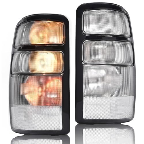GRAND ORANGE Rear Tail Lights Fit 2000-2006 Chevy Suburban