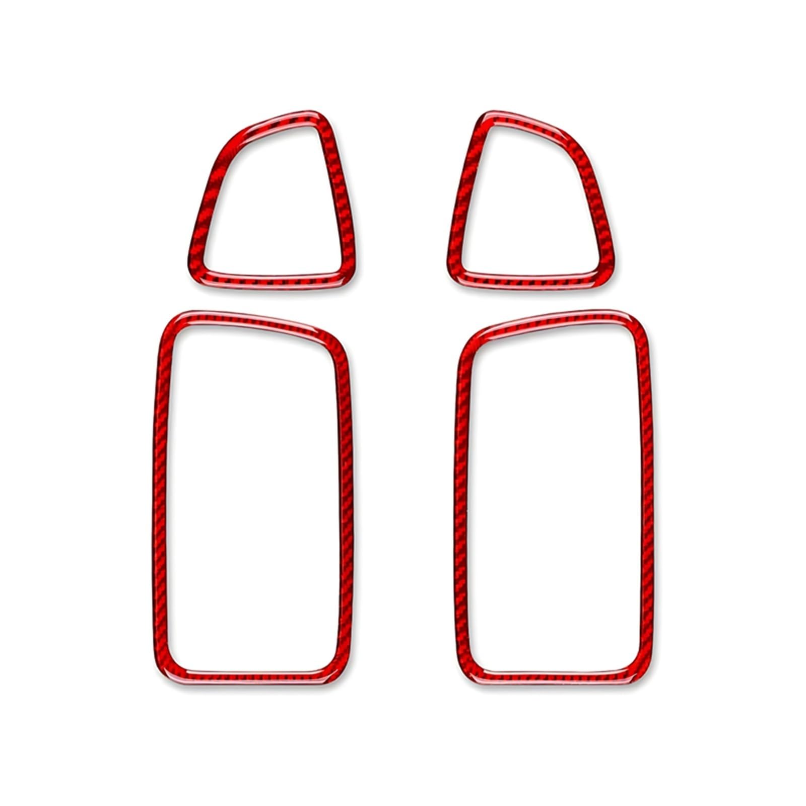 Dashboard Outlet Cover Compatible with Chevrolet for Colorado 2015-2022 Car Side Air Vent Trim Frame Air Outlet Decorative Cover Sticker