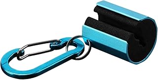 loom tree LOOM TREE® Creek Rod Clip with Keychain Fly Fishing Rod Clips Accessory Lightweight Blue-picture-48