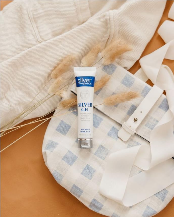 American Biotech Labs Silver Biotics Patented Multivalent SilverSol 20 PPM Soothing Skin Gel | Versatile 1.5 oz for Skin Comfort and Wellness - Image 4