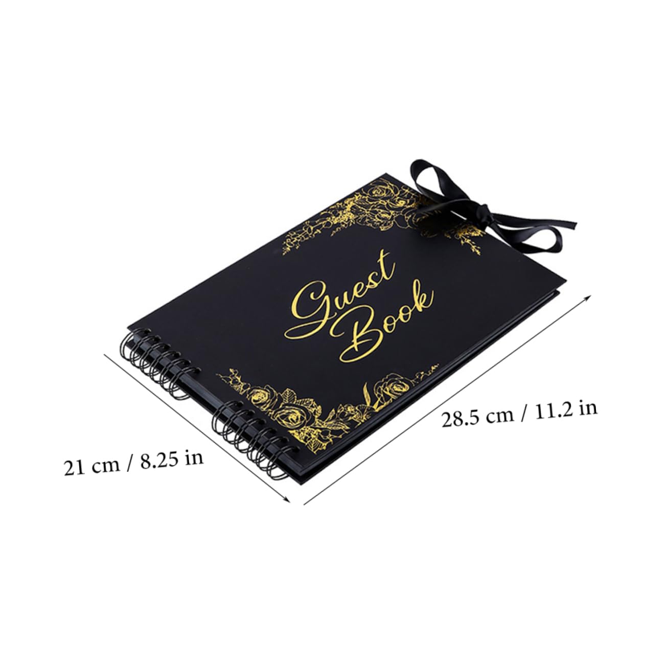HOMSFOU Libro Degli Ospiti Per Ricevimento Album Ritagli Album Fotografico Libro Degli Ospiti Per Matrimonio