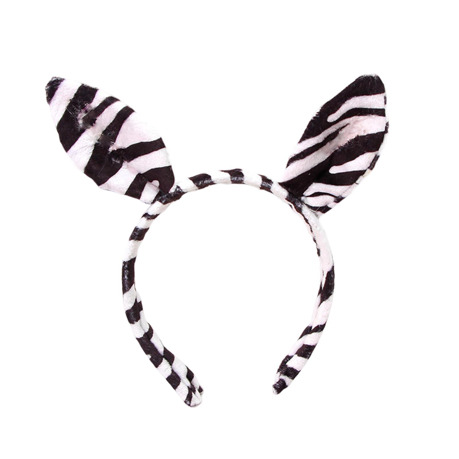 Limtula Unisex D Halloween Zebras Ear Headbands Cosplay Ear Headwear Hairbands Headwear Halloween Hairbands Birthday Party Costume