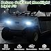 10L0L Golf Cart Head Light Kit for Yamaha Yamaha G14 G16 G19 G22 Gas or Electric Golf Cart - Front Driver Side and Passenger Side Replace 12V Headlights Light Kit Assembly, 3Pin Connector Included