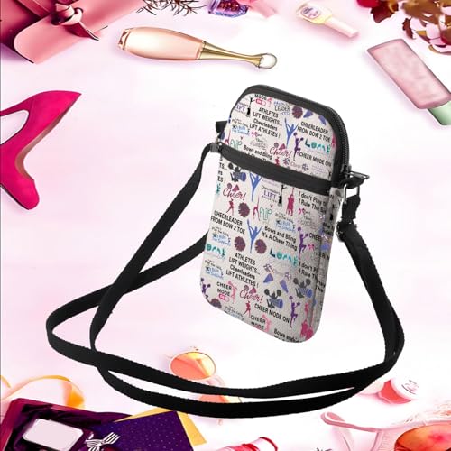JYTAPP Cheerleading Cheer Crossbody Bag Cheerleader Gift Crossbody Purse Cheer Team Gift Cheer Lover Gift4