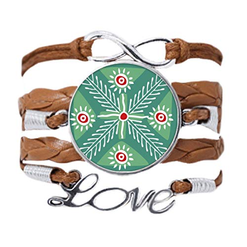 Bracelet Mexique totems ajustable en cuir noir anti irritation