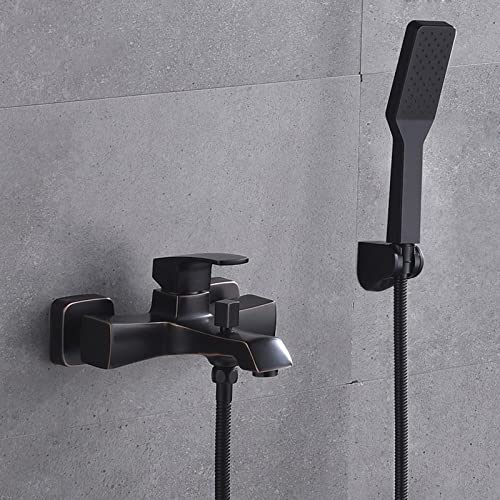 Robinet mitigeur de bain-douche moderne mural ensemble robinet baignoire douche monocommande