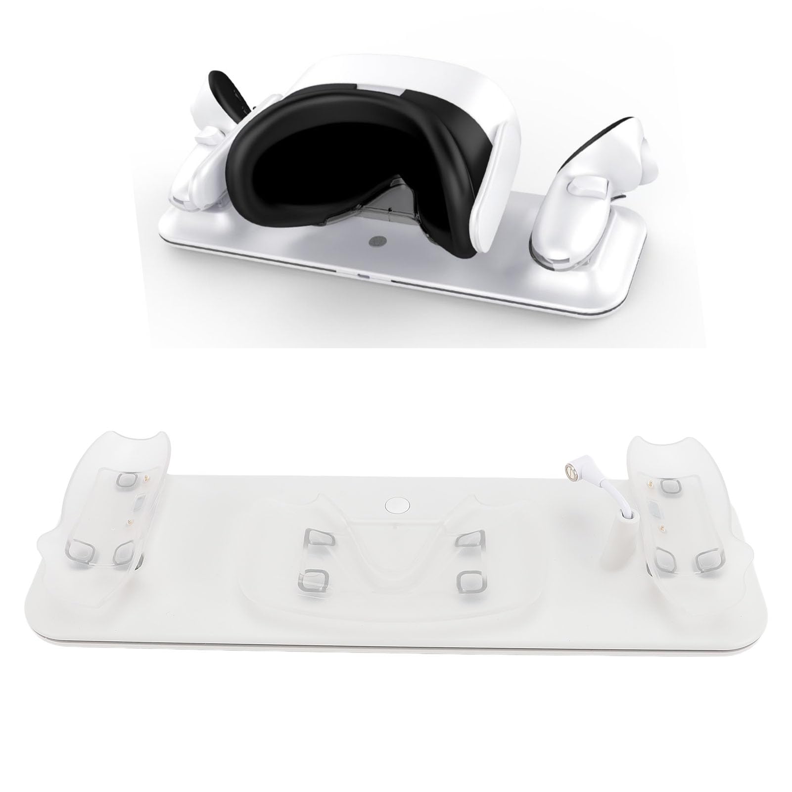 Station de Charge VR, Kit de Support de Charge pour Casque VR Compact Pendant 3 Secondes (Prise UE)