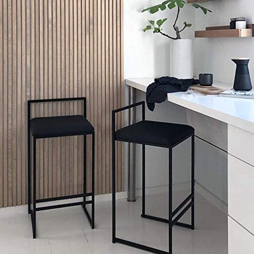 Tabourets de bar noirs pour réception de restaurant de café