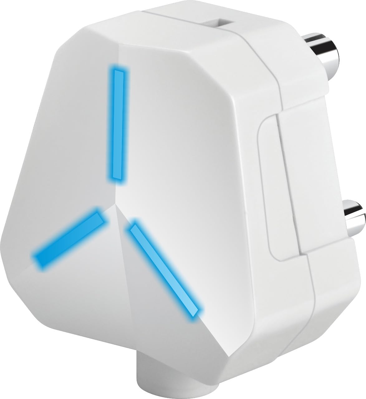 SEER 3-Pin Power Plug Top with 25 AMP LED Indicator, 240V, White, for TV, Computer, Printer-image-32