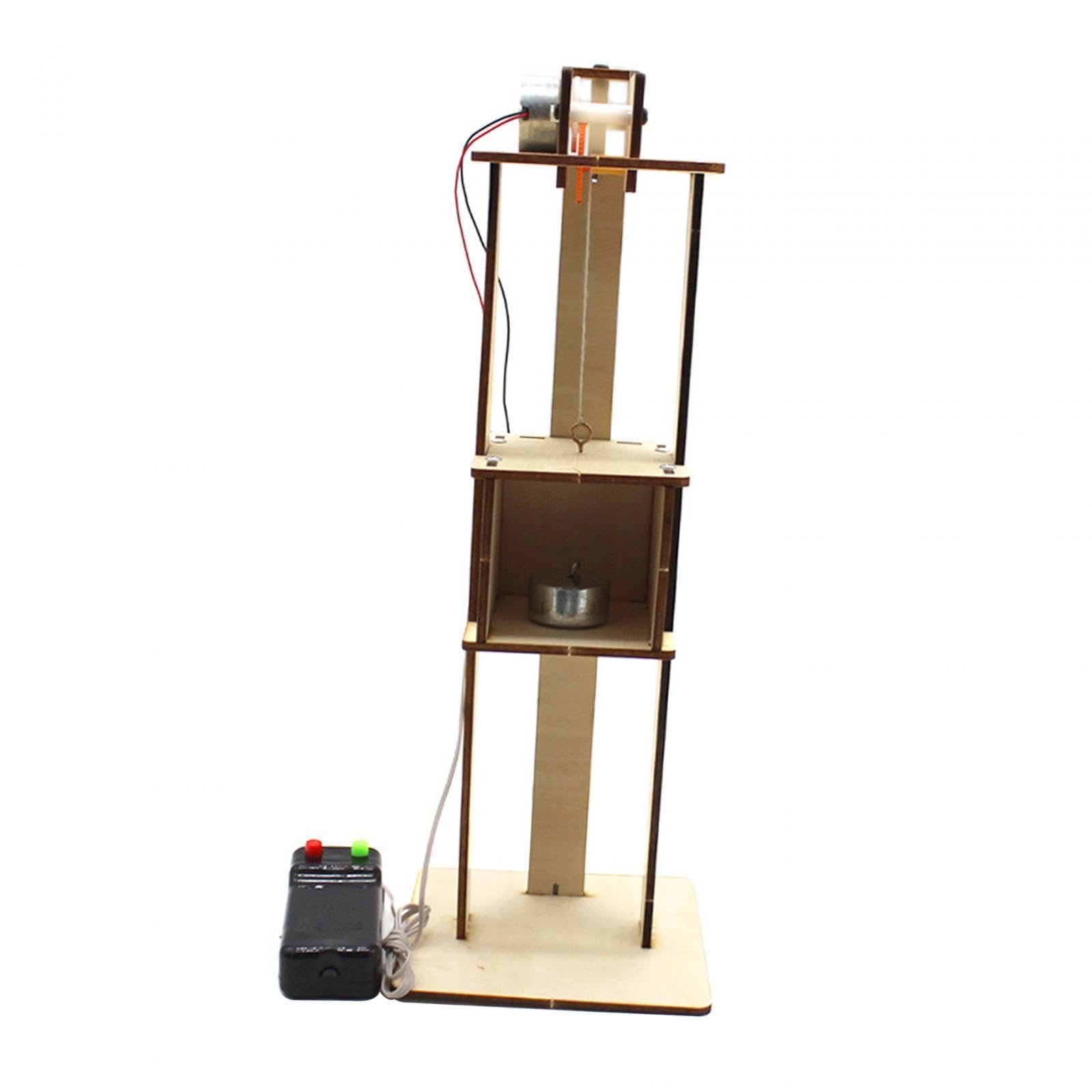 Lot de 5 élévateurs élévateurs électriques pour enfants - Cadeau créatif pour débutants - 100 mm x 100 mm x 280 mm