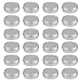 Outus Screw Top Round Aluminum Cans Screw Lid Containers, 1 oz, 24 Pack