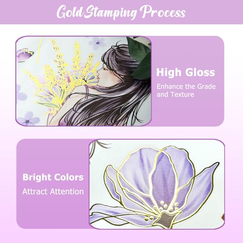 Stickers de Pared Mariposa y Flores para Niñas, Vinilo Rosa miniatura 4