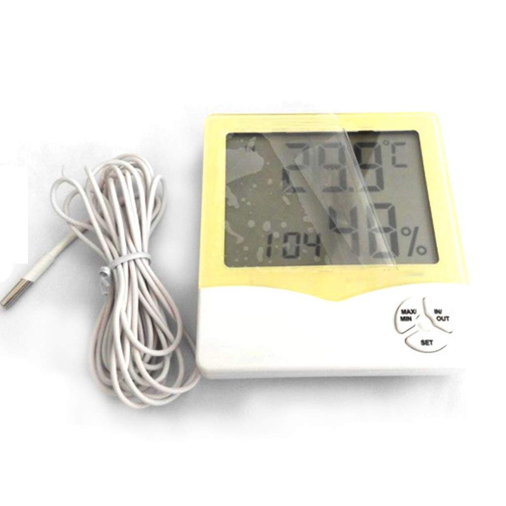 Domowy higrometr temperatury zewnętrzna sonda temperatury przyrząd do pomiaru temperatury i wilgotności wewnętrzny precyzyjny termometr elektroniczny