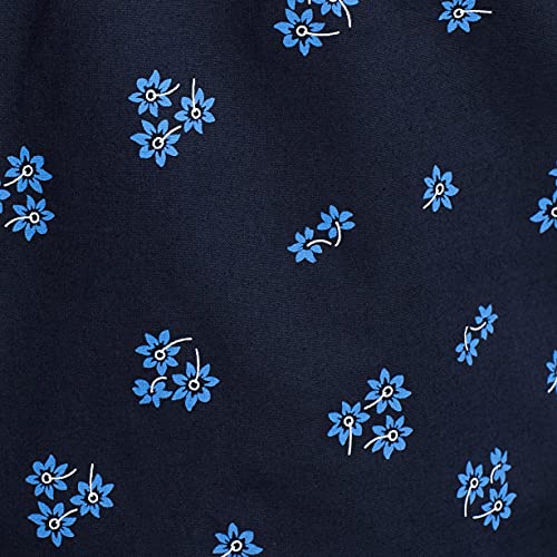 Image of Longies Pure Cotton Mens Boxers Pack of 3 Regular Shorts (LGBOXPO3V003 Blue,Black,Navy3365 L)