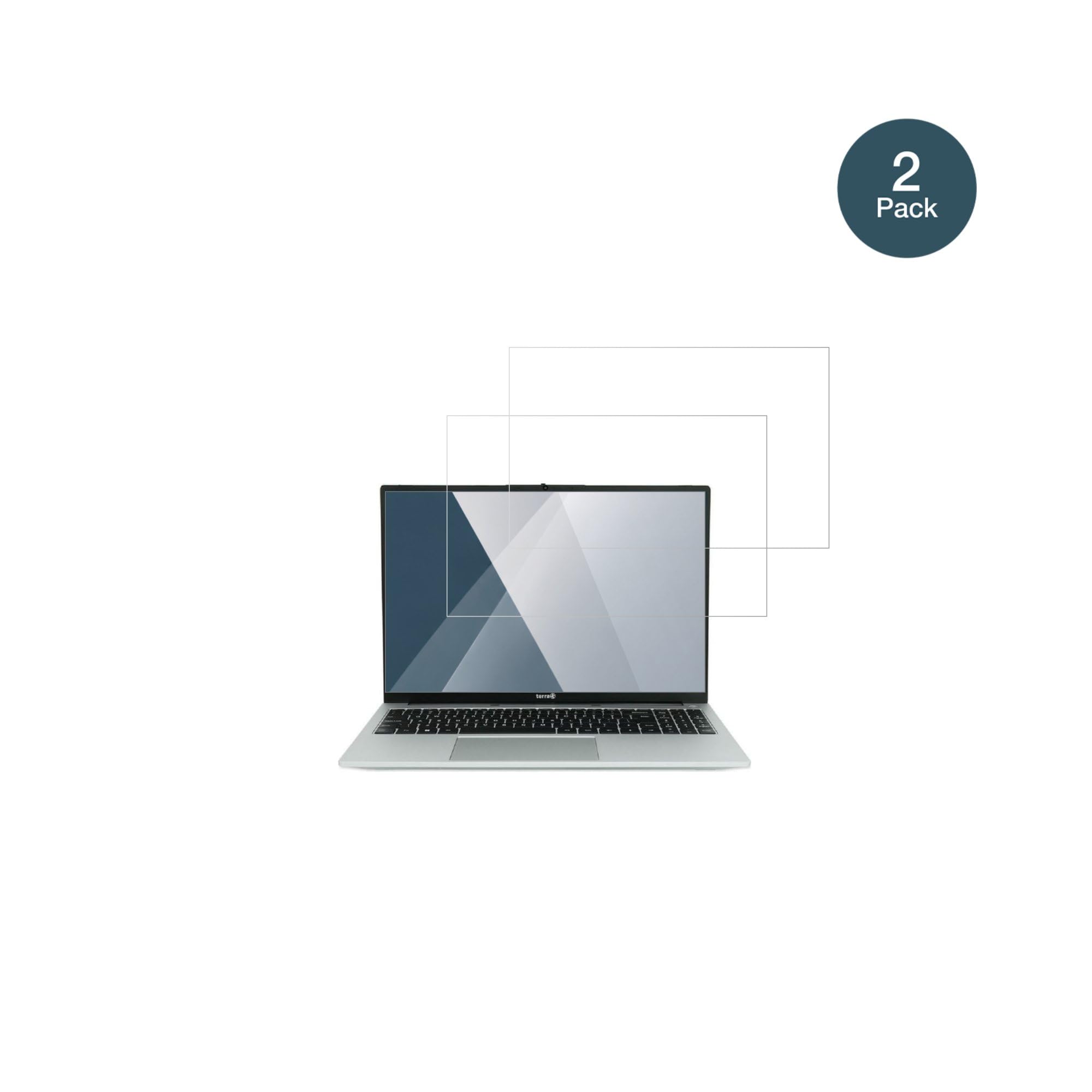 dipos 2x Protector de Pantalla 9H claro para Wortmann Terra Mobile 1610R | Transparente, no se rompe ni astilla, no es cristal, antigolpes, antiarañazos, sin burbujas, apto para fundas, autoadhesivo