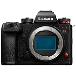 Panasonic LUMIX S1II 6K Digital Camera, Mirrorless Full Frame Camera Hybrid Shooting with 24.1MP, 5.1K 60p Open Gate Video, 15 Stops Dynamic Range, Prores RAW HQ Internal Recording, L-Mount - DC-S1M2