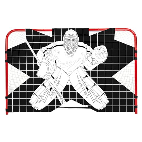 Cible de gardien de but de hockey pour s'entraîner aux tirs de précision dans le jardin