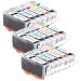 Produktbild Go Inks C-525/C-526 Ersatz tintenpatronen - Kompatibel zur verwendung mit PIXMA Drucker (18 Tinten)