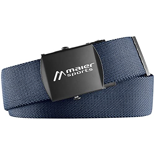 Maier Sports Tech Belt, Gürtel, Bequemer Outdoorgürtel mit Koppelschließe für Männer und Frauen, Extrem leicht, Stufenlos verstellbar, Perfekter Sitz, Blau, 1 (110 cm) Maier Sports Tech Belt, Gürtel, Bequemer Outdoorgürtel mit Koppelschließe für Männer und Frauen, Extrem leicht, Stufenlos verstellbar, Perfekter Sitz, Blau, 1 (110 cm)