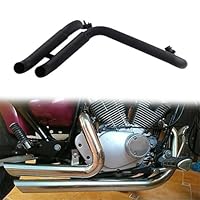 ビラーゴ250 社外マフラー　インナーサイレンサー付き　★マフラーのみの出品。 部品屋K&W ダウンマフラー ビラーゴ250 YAMAHA ヤマハ フル