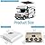 Aspligo 12V rv air conditioner 10000 btu Electric Parking Air Conditioning ac unit 12 volt Fit for Camper Van Truck RVs Trailer Buse Camper Motorhome Fast Cooling Scroll Compressor