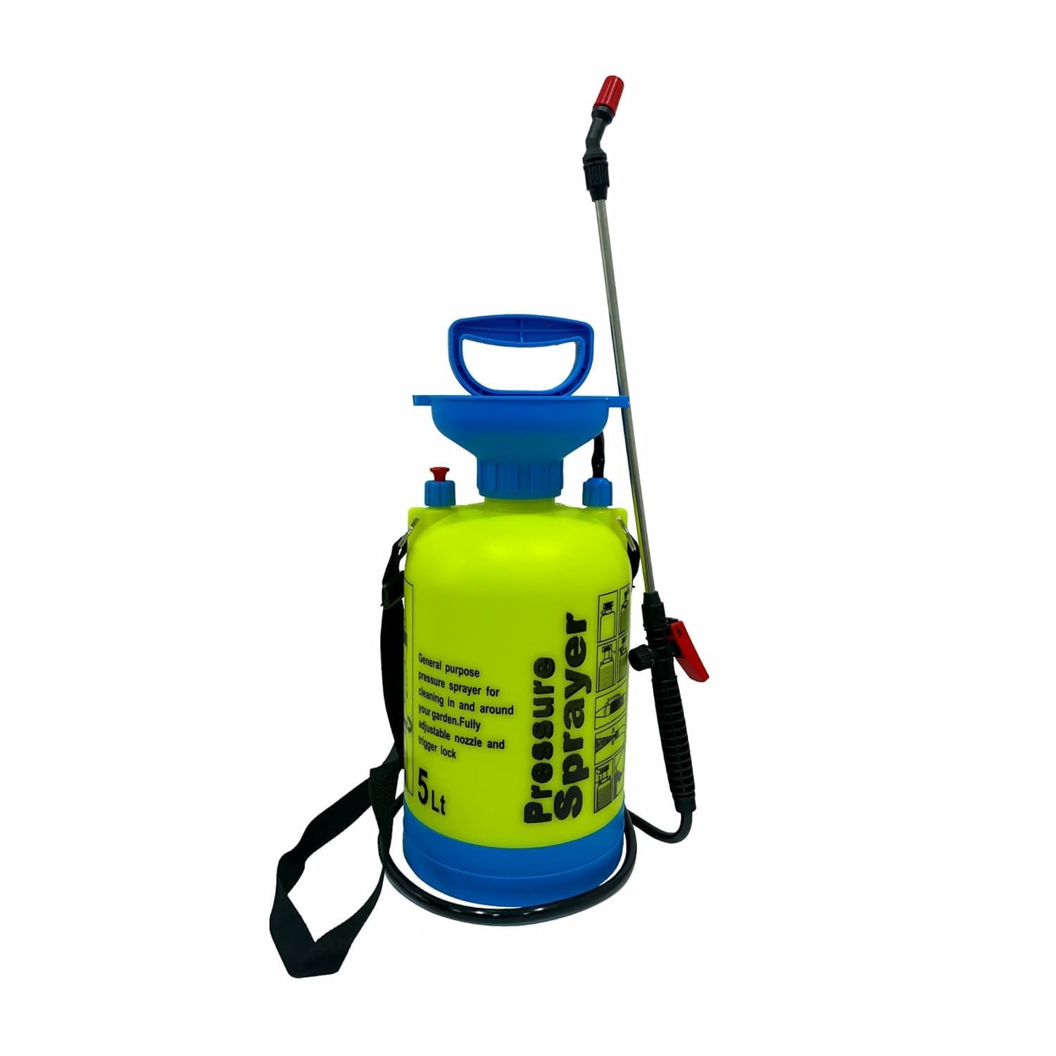 Yo Green Smart 5 Liter Heavy-Duty Garden Pressure Sprayer Pump, Versatile Pesticide & Sensitization Spray, Portable Hand Compress, Hand Compression Plant Watering Can (Lemon 5 Liter) (B0D4MLJ1QZ) Amazon Price History, Amazon Price Tracker