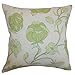 The Pillow Collection Lalomalava Floreale Cuscino, Verde