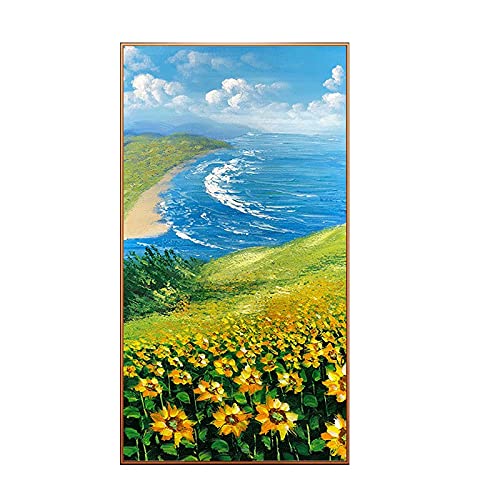 Broderie diamond painting complet cristal strass grand format 80x180