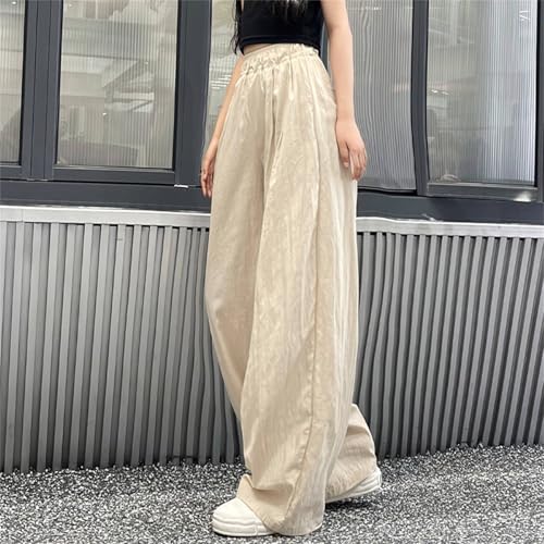 EnJoCho Girls Wide Leg Pants Flowy Loose Palazzo Pants for Girls Kids Linen Trousers Casual Beach 12 Month Girl3