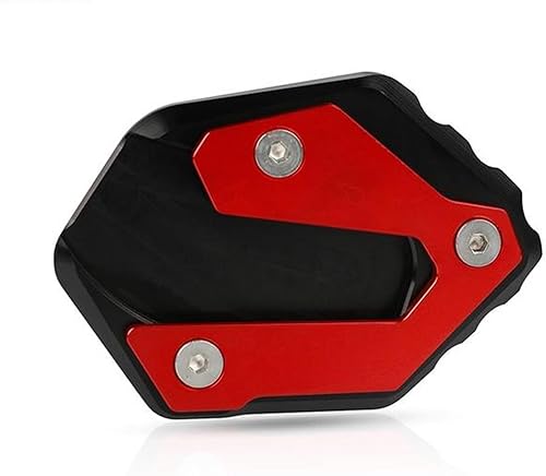 CNC aluminio for Yamaha Tracer 900 MT09 2014-2021 Motorcycle Kickstand Foot Side Stand Extension Pad Support Plate (Color  Red) disponible en Yaxa Peru