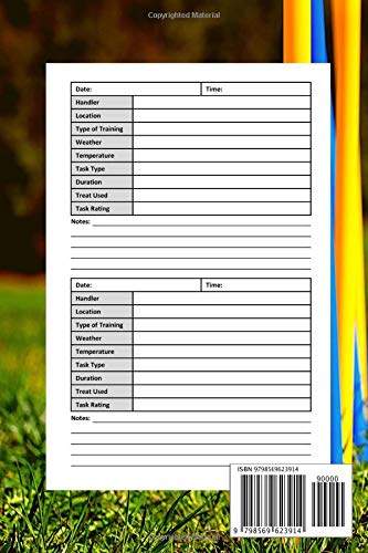 Dog Training Diary: Obedience Training for Dogs, Dog Activity Monitor Notebook - Image 2
