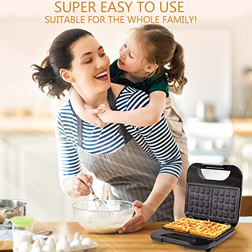 Reviews for TUTIN Belgian Waffle Maker 2Slice NonStick Belgian