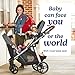Graco Modes Nest2Grow Travel System, Slide2Me Adjustable Seat, 4 Modes of Use Capability from Infant Car Seat Carrier to a Double Stroller, Ren