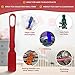 MR CHIPS Made in USA Magnetic Bingo Wand Plus Red 100 Chips