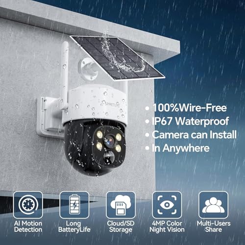 Security Camera Outdoor 2-Way Audio