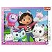 Produktbild Trefl 31415 Kleinkinder, Große Teile, Rahmen Und Feste Unterlage, Märchen Helden, Für Kinder Ab 4 Jahren Puzzle, Gabby's Dollhouse, Lerne Gabi kennen, 25 Steine