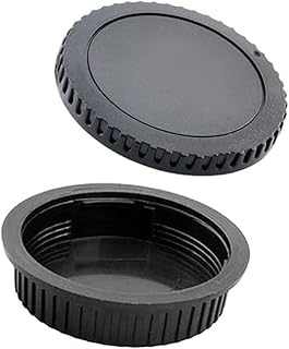 wumio 互換品 レンズ リアキャップ ボディキャップ 2種セット EOS EF EF-S キャノン ボディフロントキャップ レンズダストキャップ EOS Kiss マウントカバー Canon 一眼レフ