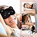 2 Pack Cute Animal Sleep Mask for Girls Cute Cartoon Cat Dog Soft Plush Blindfold Sleep Masks Eye Cover for Women Girls Travel Nap Night Sleeping