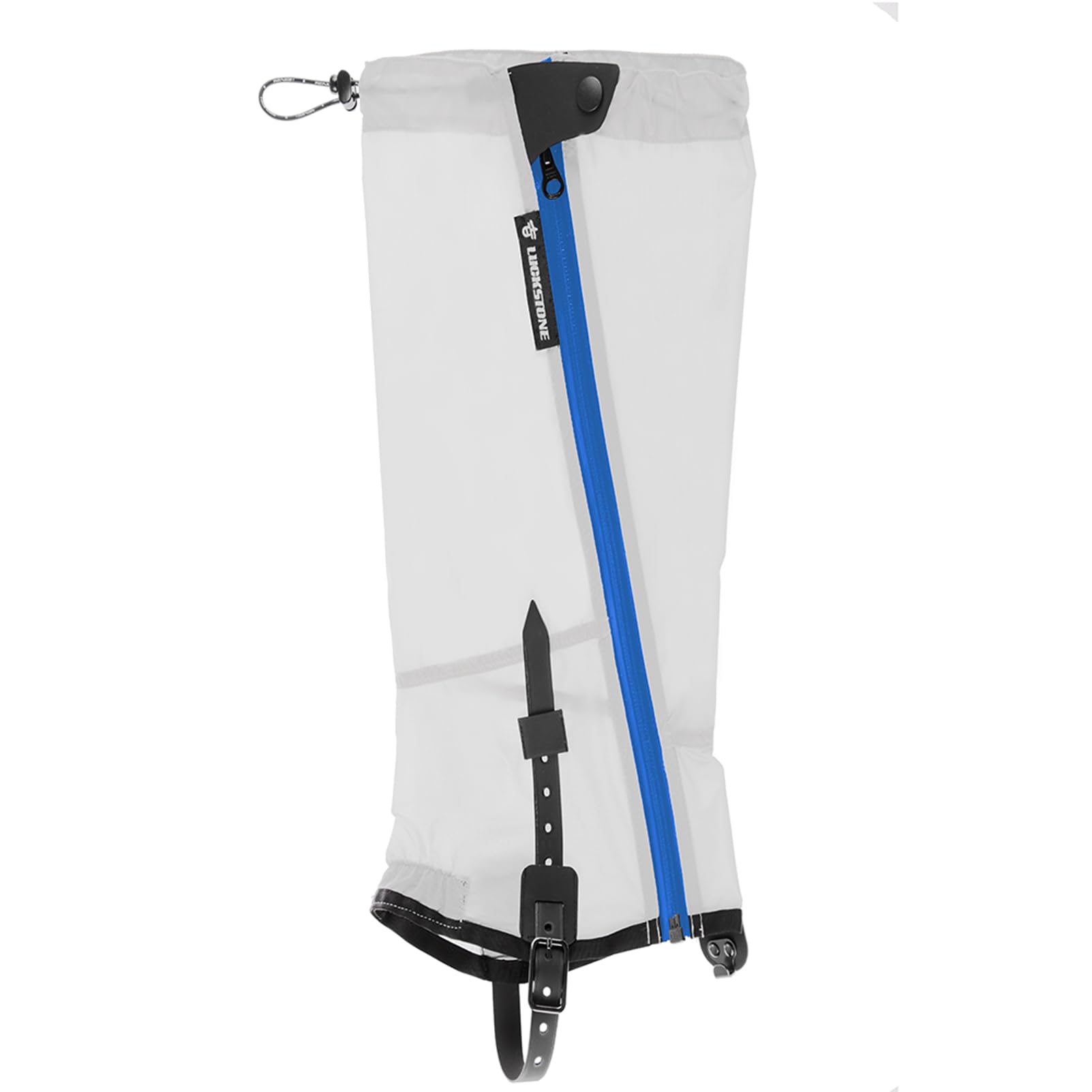 Sanmum Waterproof Long Gaiters, Ultra-light silicone coated Snow Gaiters, Long Hiking Snow Cover with Stretchy Bands for Hiking Camping (S)