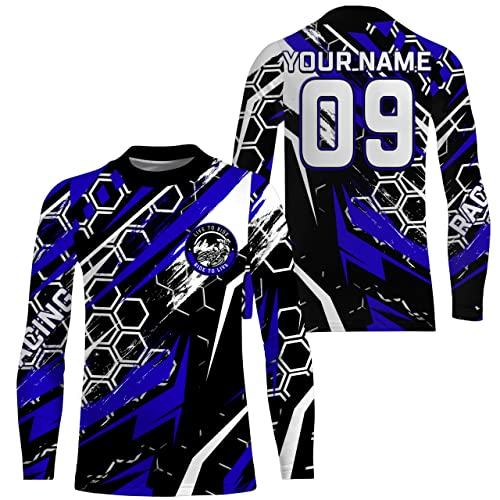 Custom Number Name Motocross Racing Jersey Adult&Kid Dirt Bike Live to Ride Off-Road MX Shirt Motorcycle PDT182