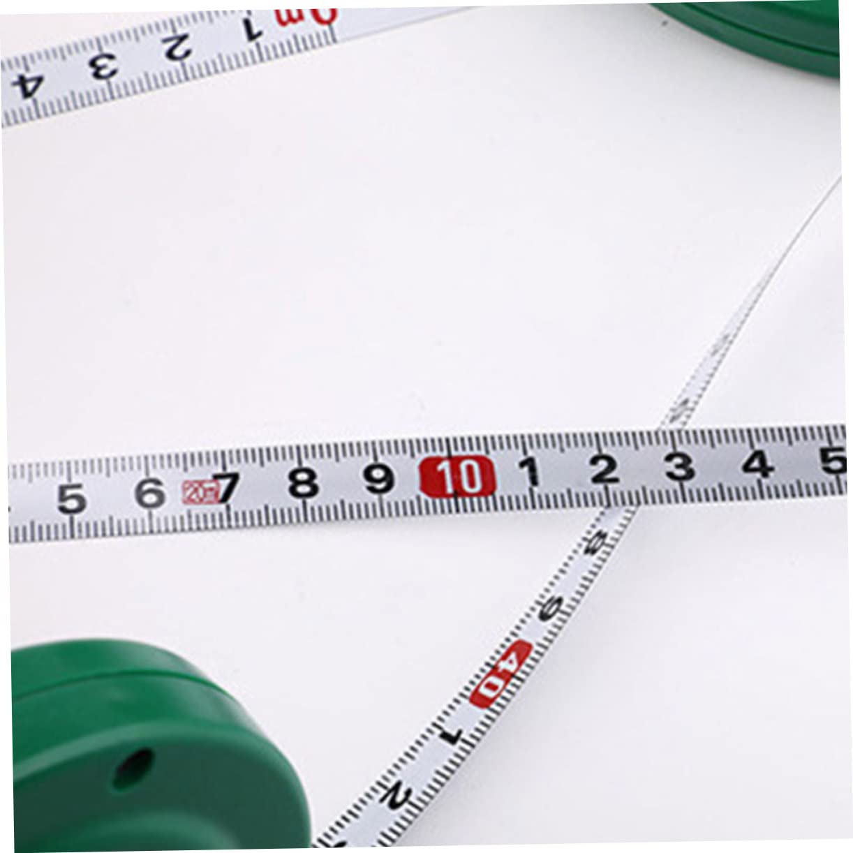 Metro a Nastro Retrattile 50m in Metallo, Verde, Hand-operated | Misura 30000mm e 50000mm, Design a Rullo per Stoccaggio Semplice, Uso Professionale in Cantiere