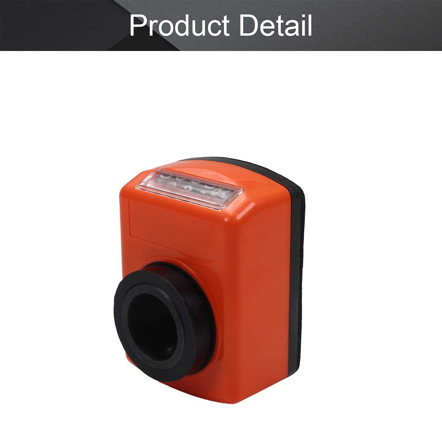 Othmro 1 pieza 0912-2-I 20-O-A Indicador de posición digital de diámetro del orificio de la máquina de contador accesorio de máquina de torno, piezas de máquina de nailon reforzado, contador mecánico