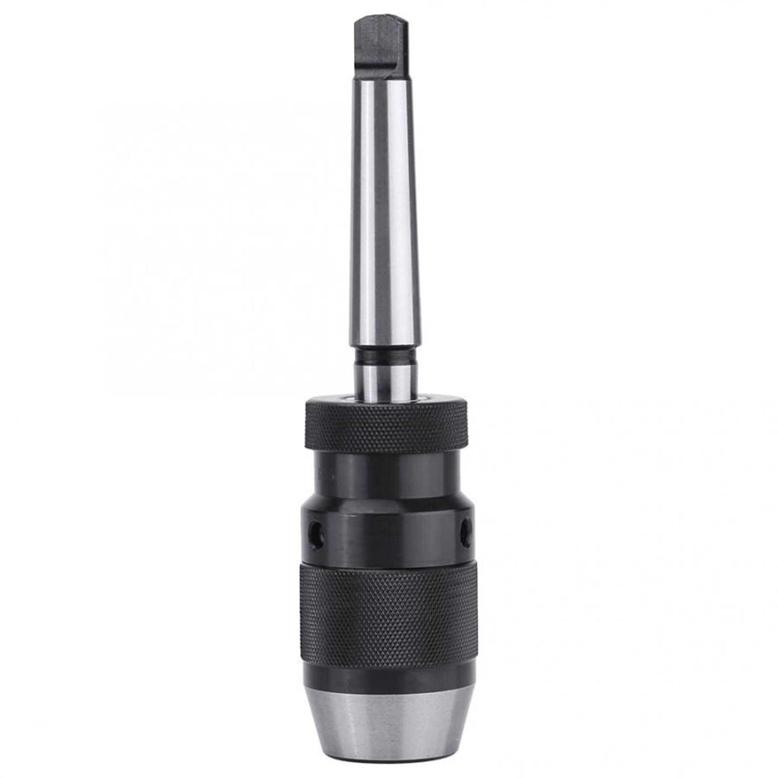Zestaw 4-calowego samocentrującego uchwytu wiertarskiego z 4 szczękami, 1 szt. 1-13 mm, 1/2" ze stali, samozaciskowy uchwyt wiertarski bezkluczykowy i trzpień MT2-B16 z gwintem 1-calowym x 8TPI