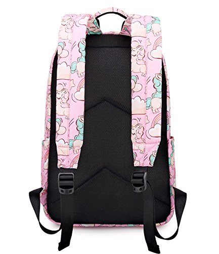 Abshoo BPDG3P-3 Cute Lightweight Kids School Bookbags Unicorn Girls Backpacks thumb #3