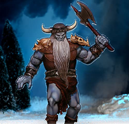 D&D Idols of The Realms Miniatures: Icewind Dale: Rime of The Frostmaiden: 2D Set 2 (Frost Giant), Multicolor - Image 4