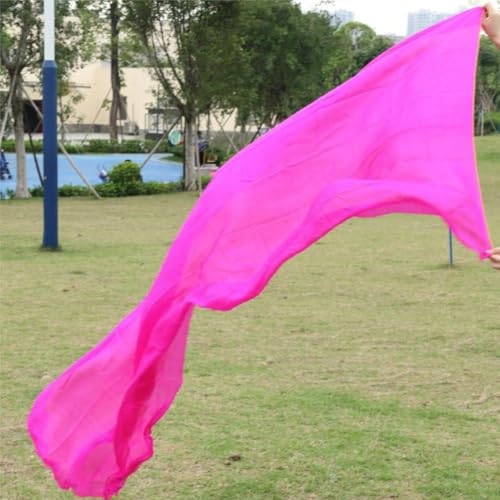 Bufanda para mujer tipo velo de seda de danza del vientre fluido 7