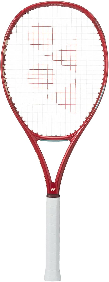 YONEX VCORE 100+ Tennis Racquet with Increased Sweet Spot & Extended 27.5in Length | 16x19 Spin Frame, Vibration Control & Aerodynamic Beam for All-Around Players