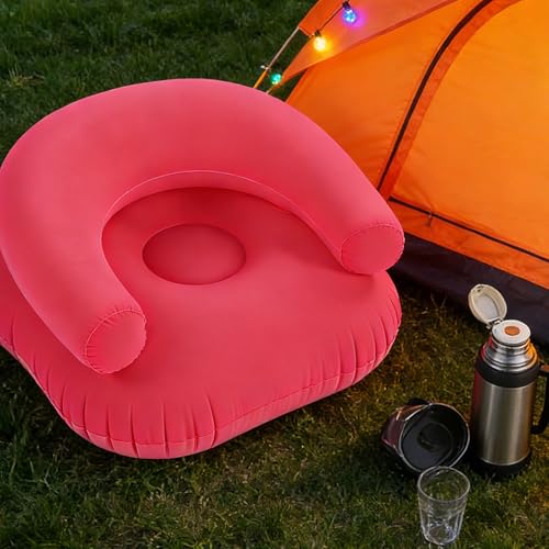 Chaise gonflable avec accoudoir ergonomique contre le mal de dos - 8