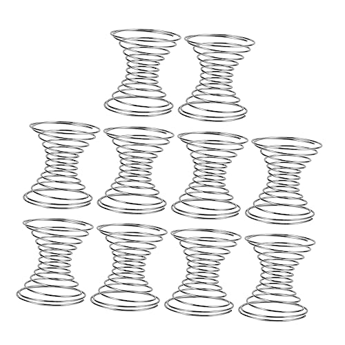 KICHOUSE 10 Pcs Spring Ball Shake Cup Ball Mixer Protein Drink Mixer Shaker Mixing Balls Shaker Bottles